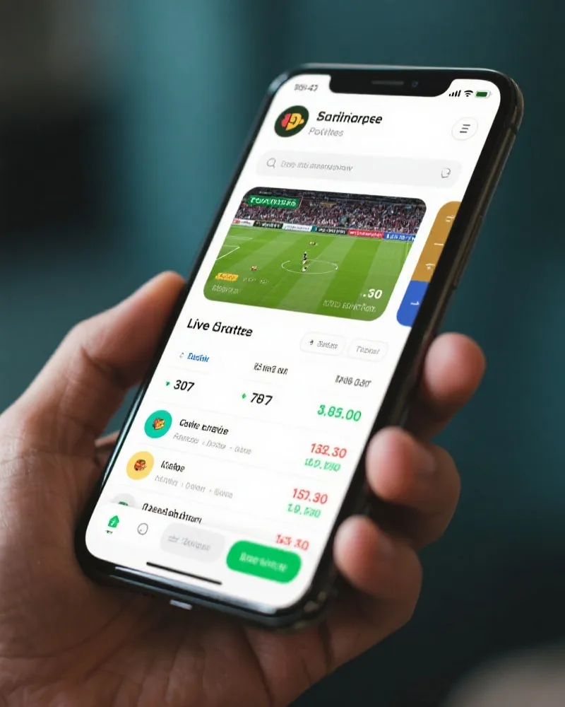 满冠体育 APP 界面展示